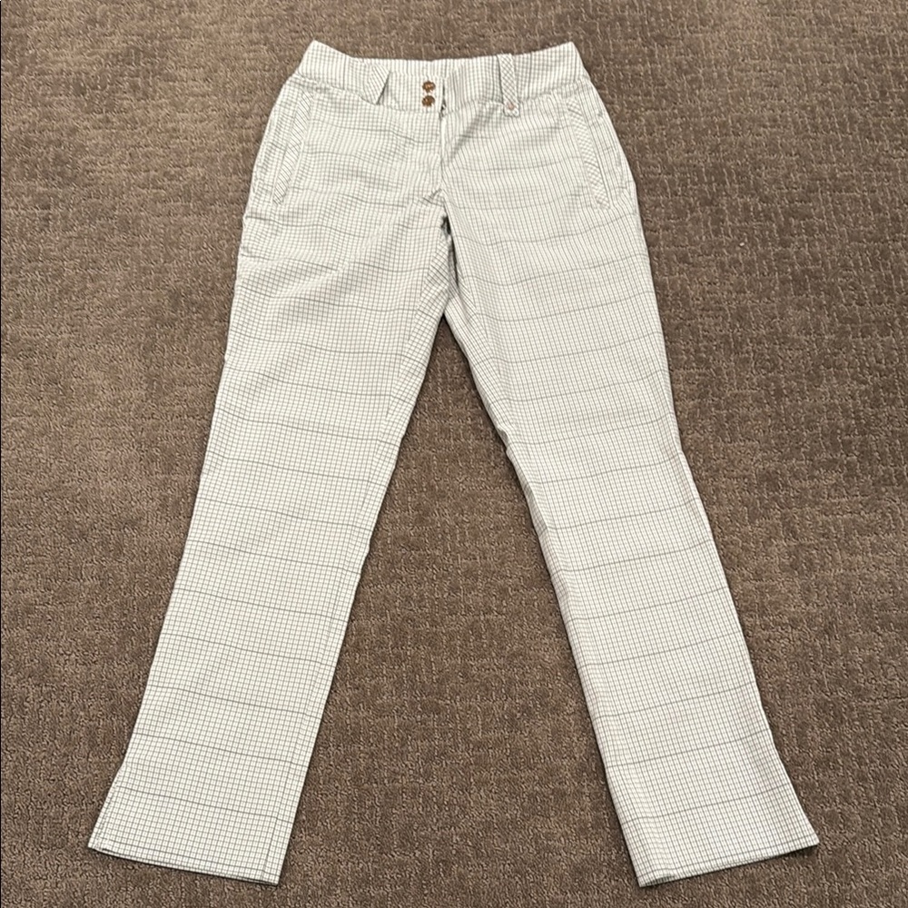 Nike Checkered White Golf Pants